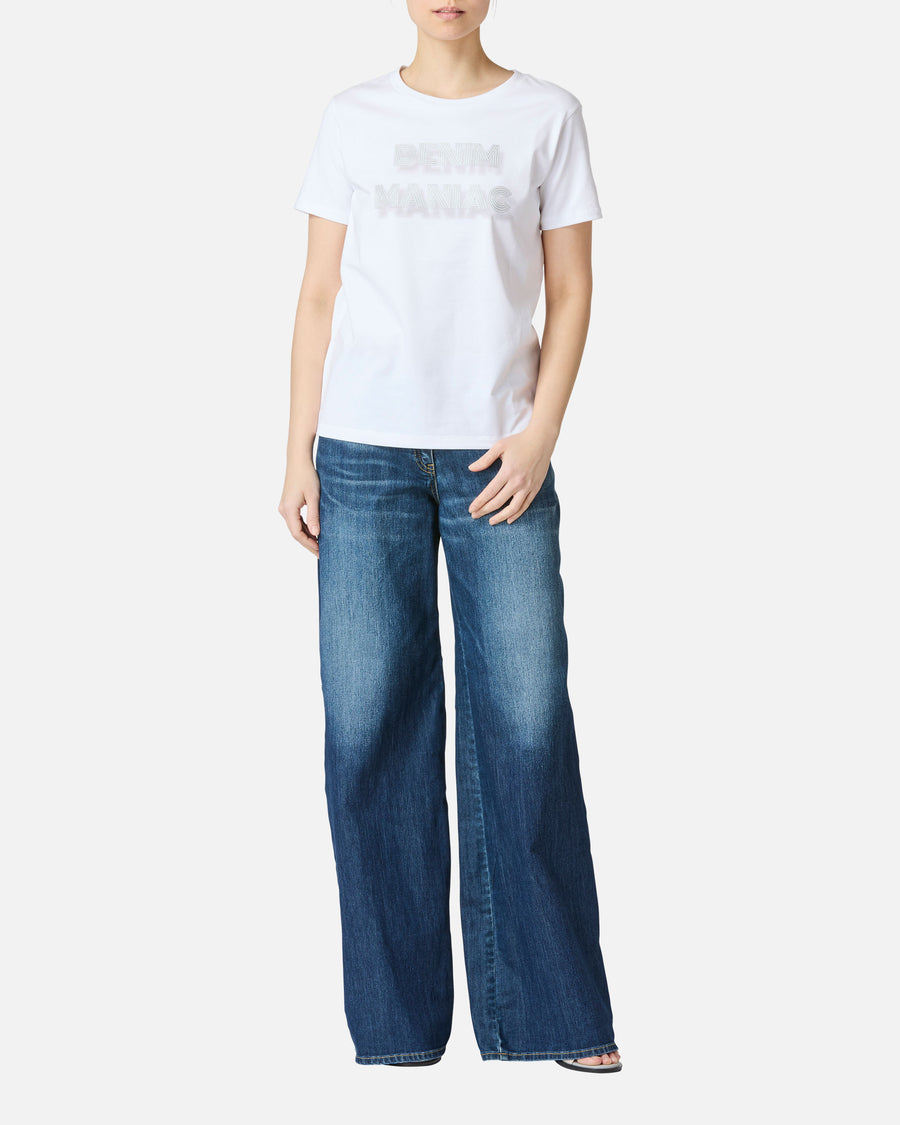 「Denim Maniac」プリントTシャツ / “Denim Maniac” print T-shirt