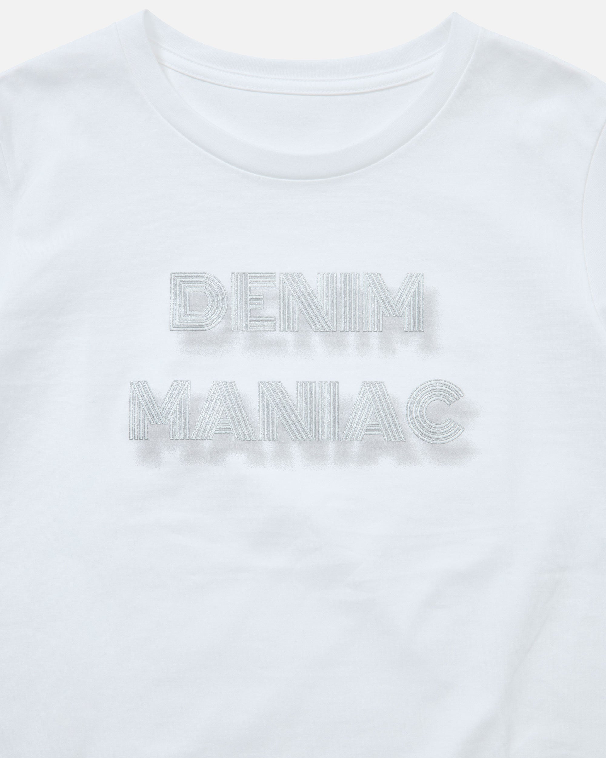 「Denim Maniac」プリントTシャツ / “Denim Maniac” print T-shirt