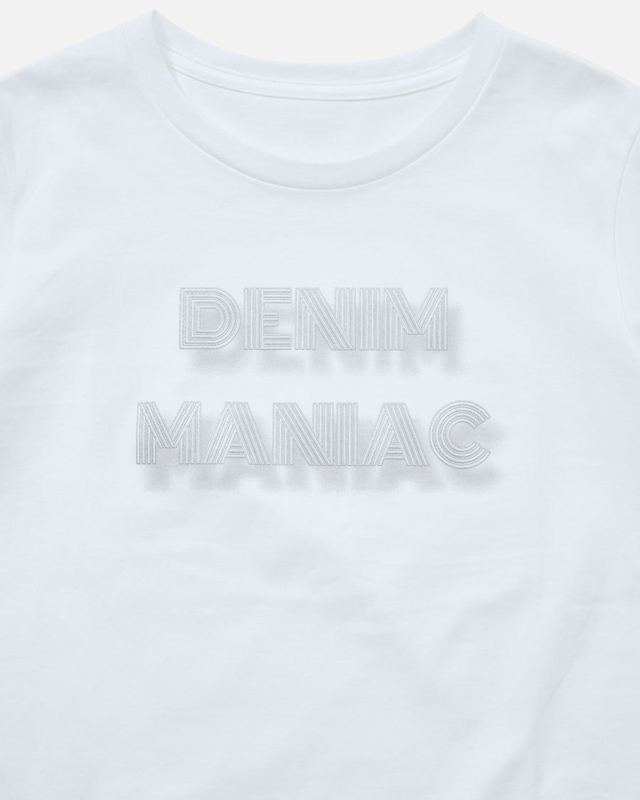 「Denim Maniac」プリントTシャツ / “Denim Maniac” print T-shirt