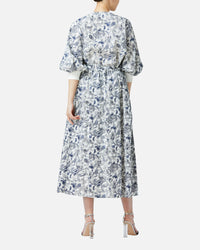 ペイズリープリントパフスリーブブラウス / Puff Sleeve Blouse with Paisley Print