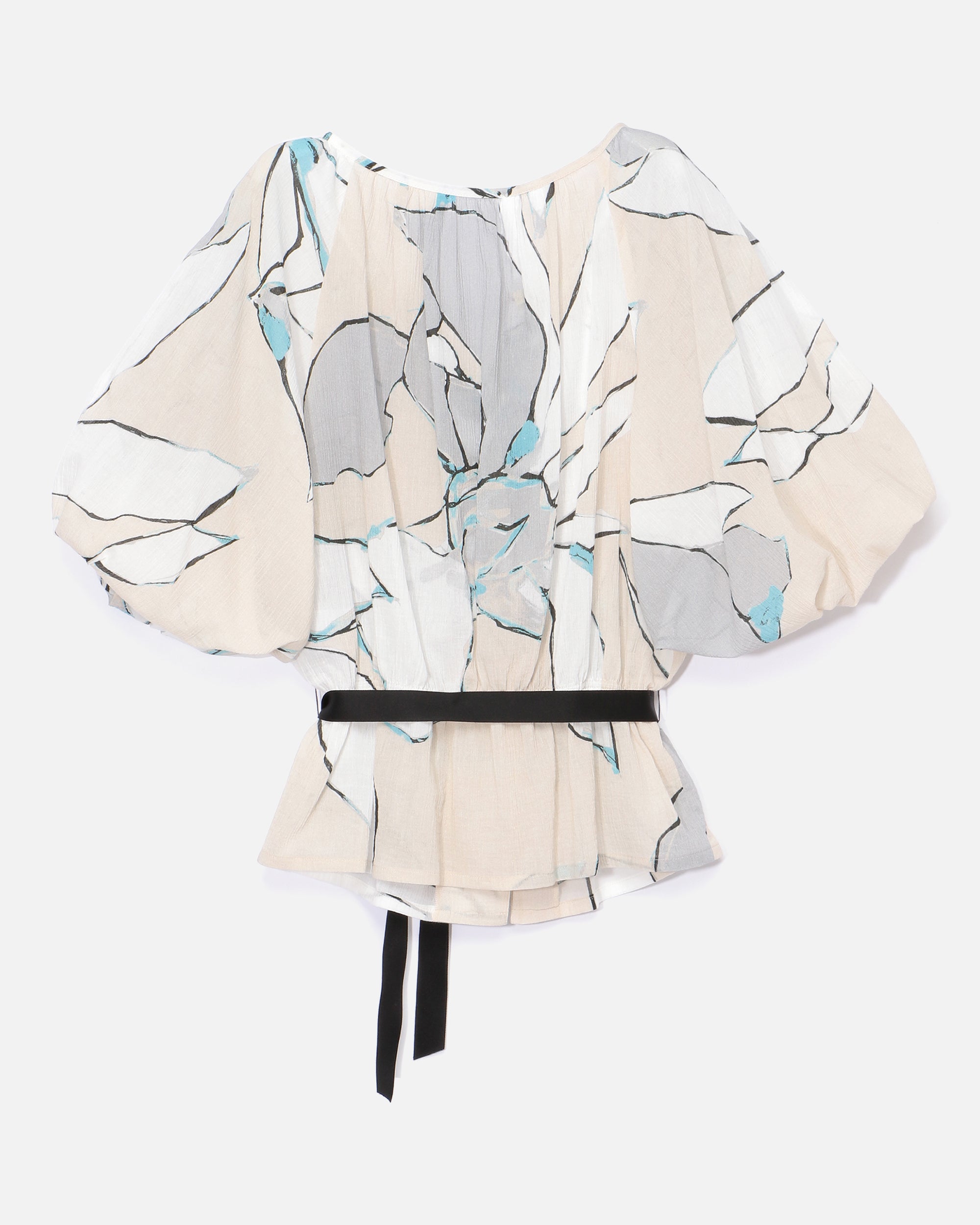 ボタニカル柄ブラウス / Botanical Print Blouse
