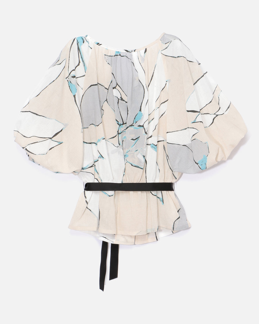 ボタニカル柄ブラウス / Botanical Print Blouse
