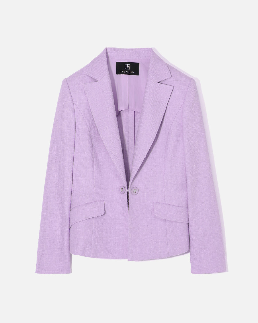 コットンサマーツイード テーラードジャケット / Summer Cotton Tweed Tailored Jacket