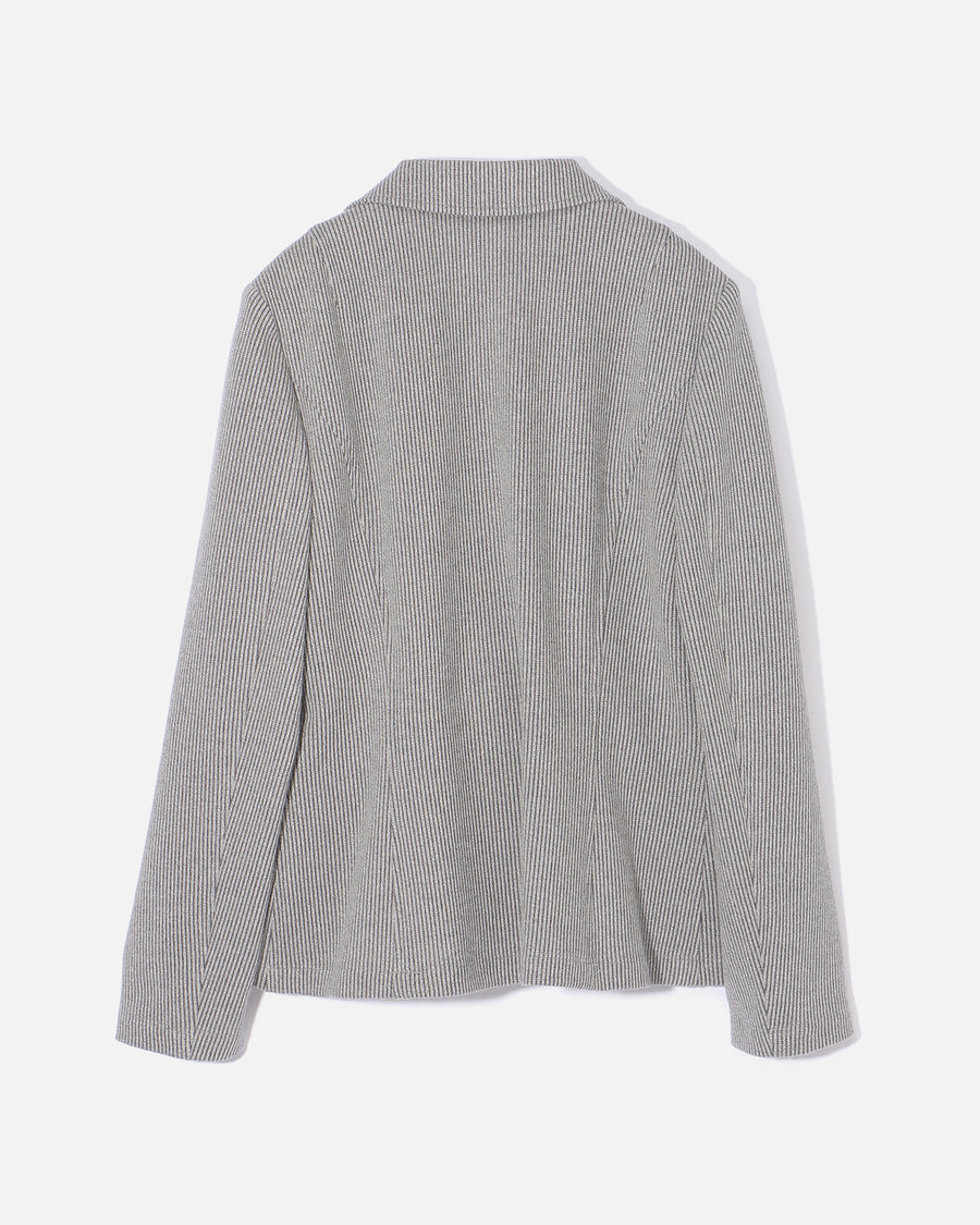 リネンコットンジャージー シームレスジャケット / Linen Cotton Jersey Seamless Jacket