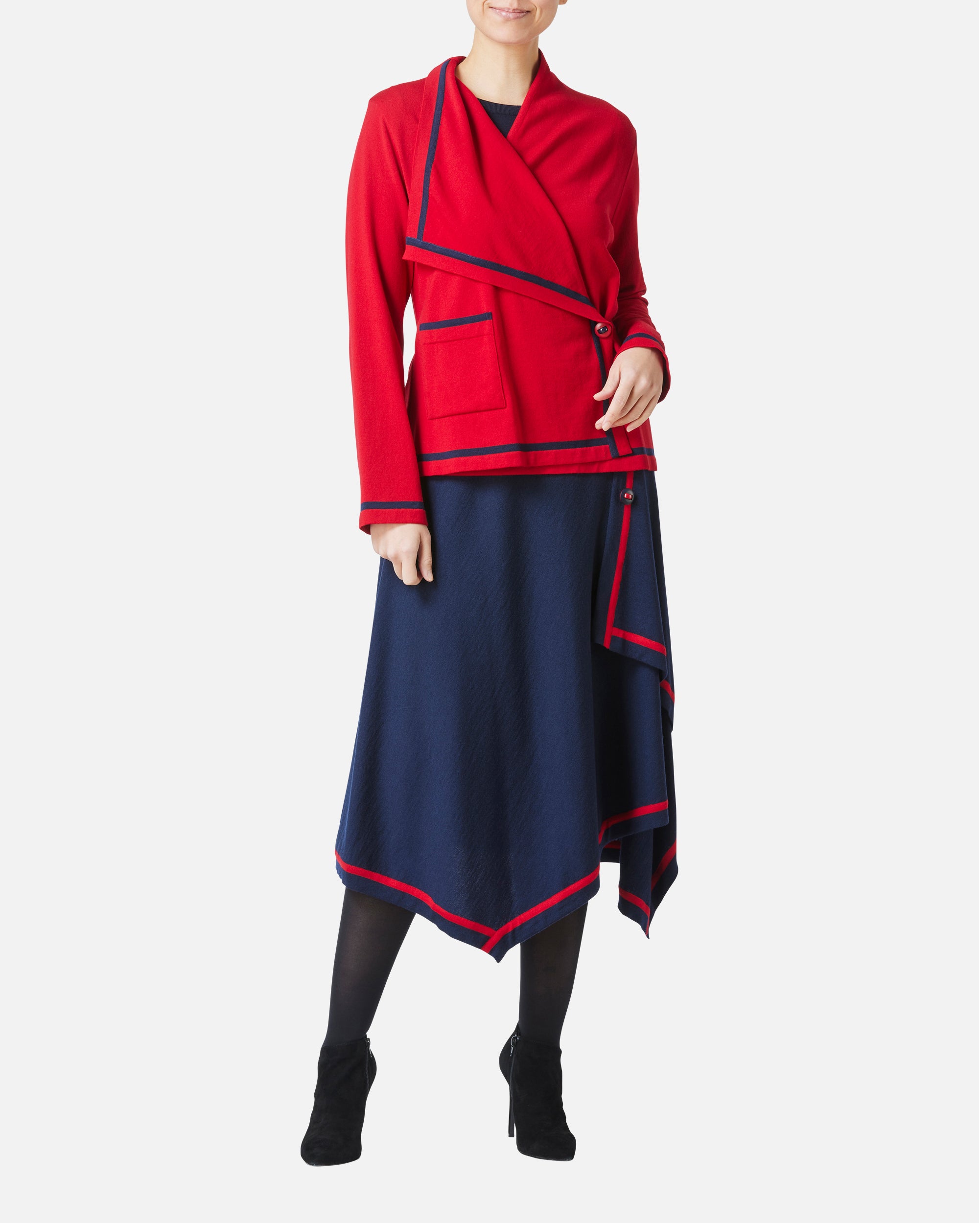 ウールカシミアクルーネックプルオーバー / Wool Cashmere Crew-Neck Pullover