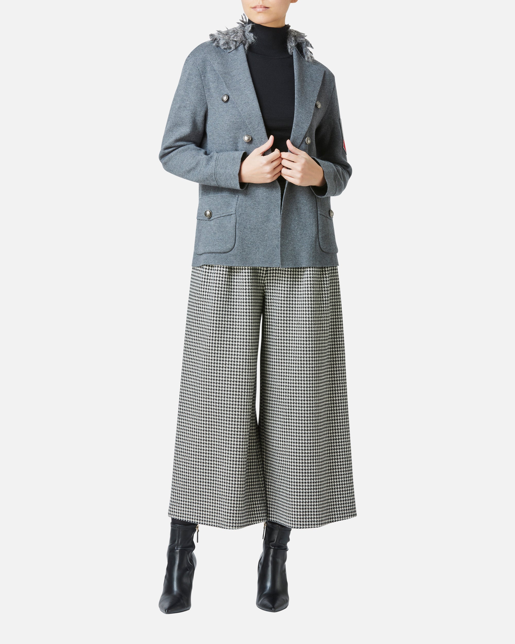 ウールカシミアハイネックプルオーバー / Wool Cashmere High-Neck Pullover