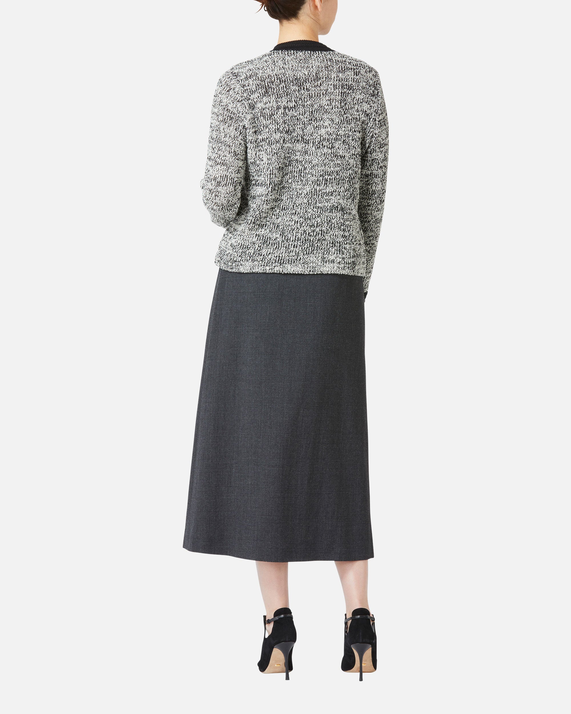 ツィード風ニットジャケット / Tweed Style Knit Jacket