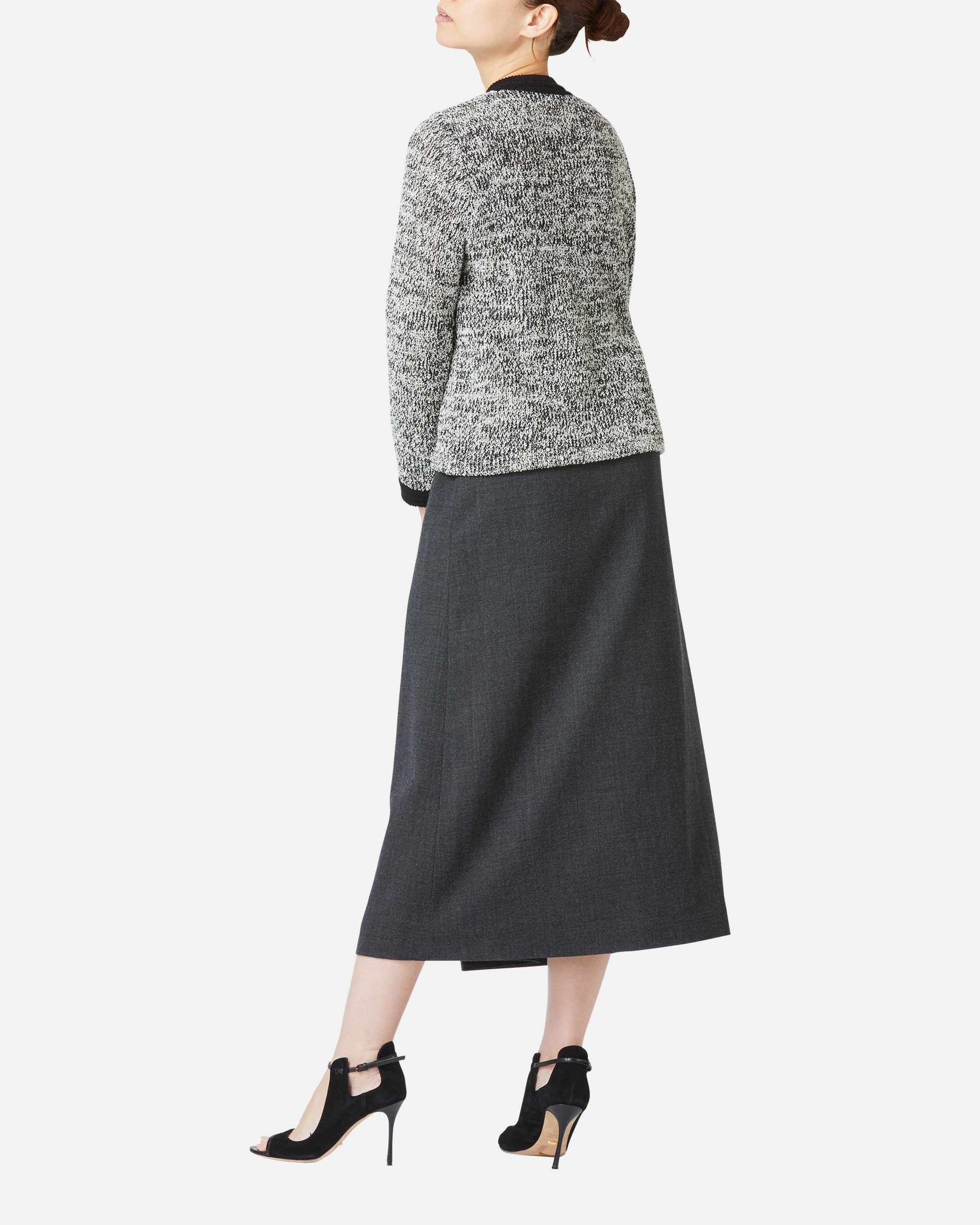 ツィード風ニットジャケット / Tweed Style Knit Jacket