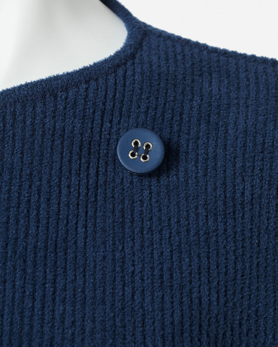 モールコットンニットジャケット / Cotton Chenille Knit Jacket