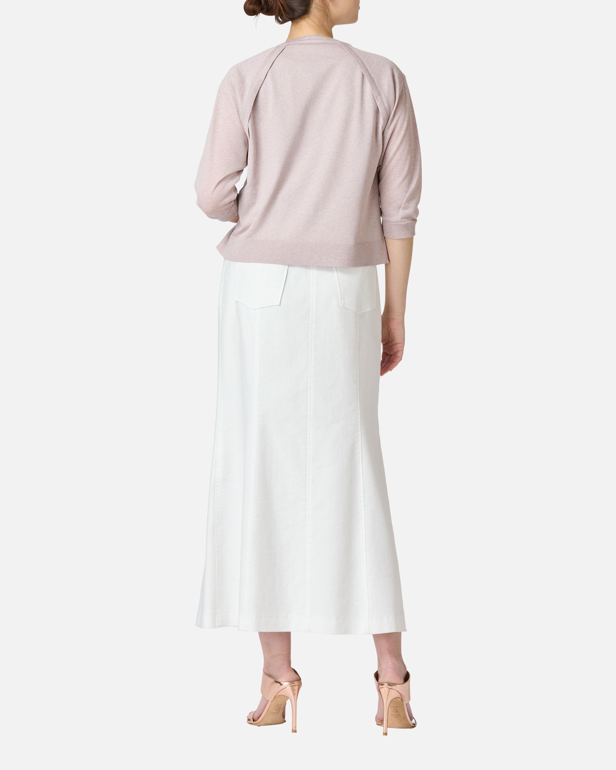 ジップアップニットカーディガン / Zip-Up Knit Cardigan