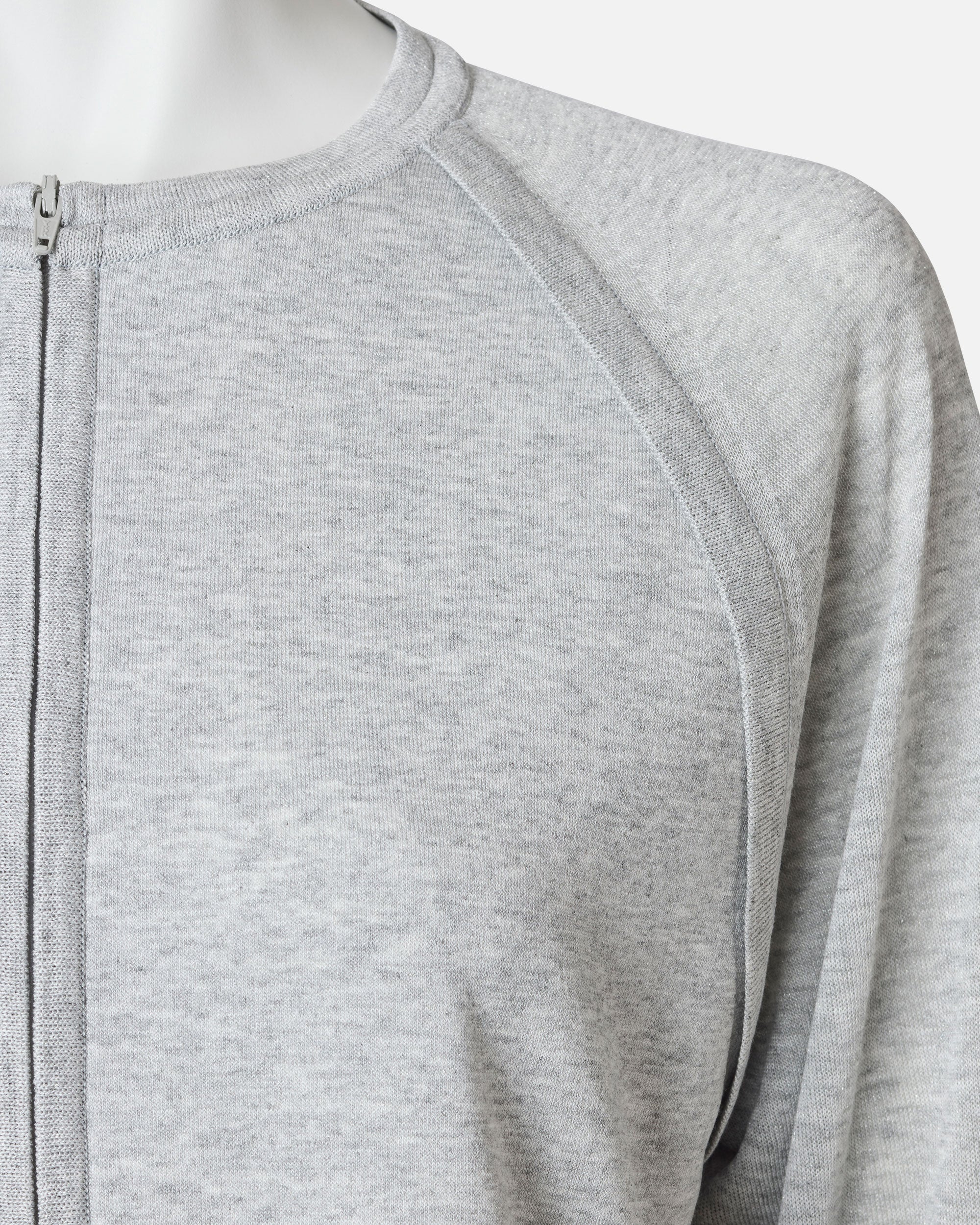 ジップアップニットカーディガン / Zip-Up Knit Cardigan