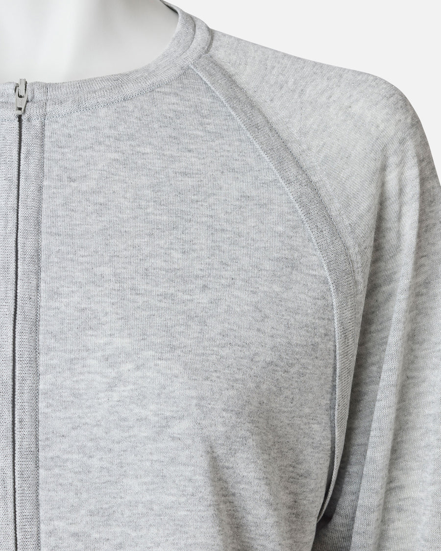 ジップアップニットカーディガン / Zip-Up Knit Cardigan