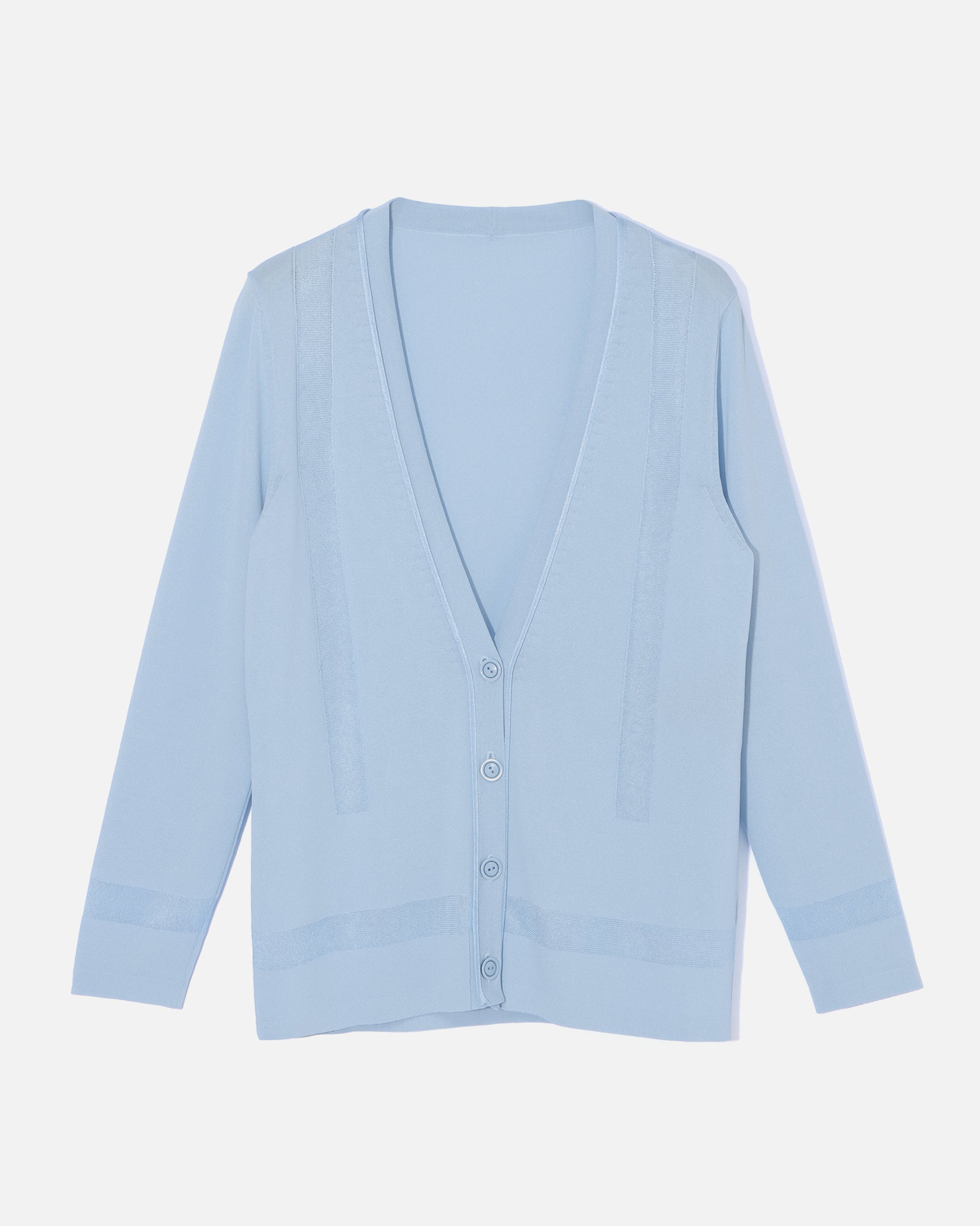 レーヨンストレッチ　ニットカーディガン / Rayon Stretch Knit Cardigan