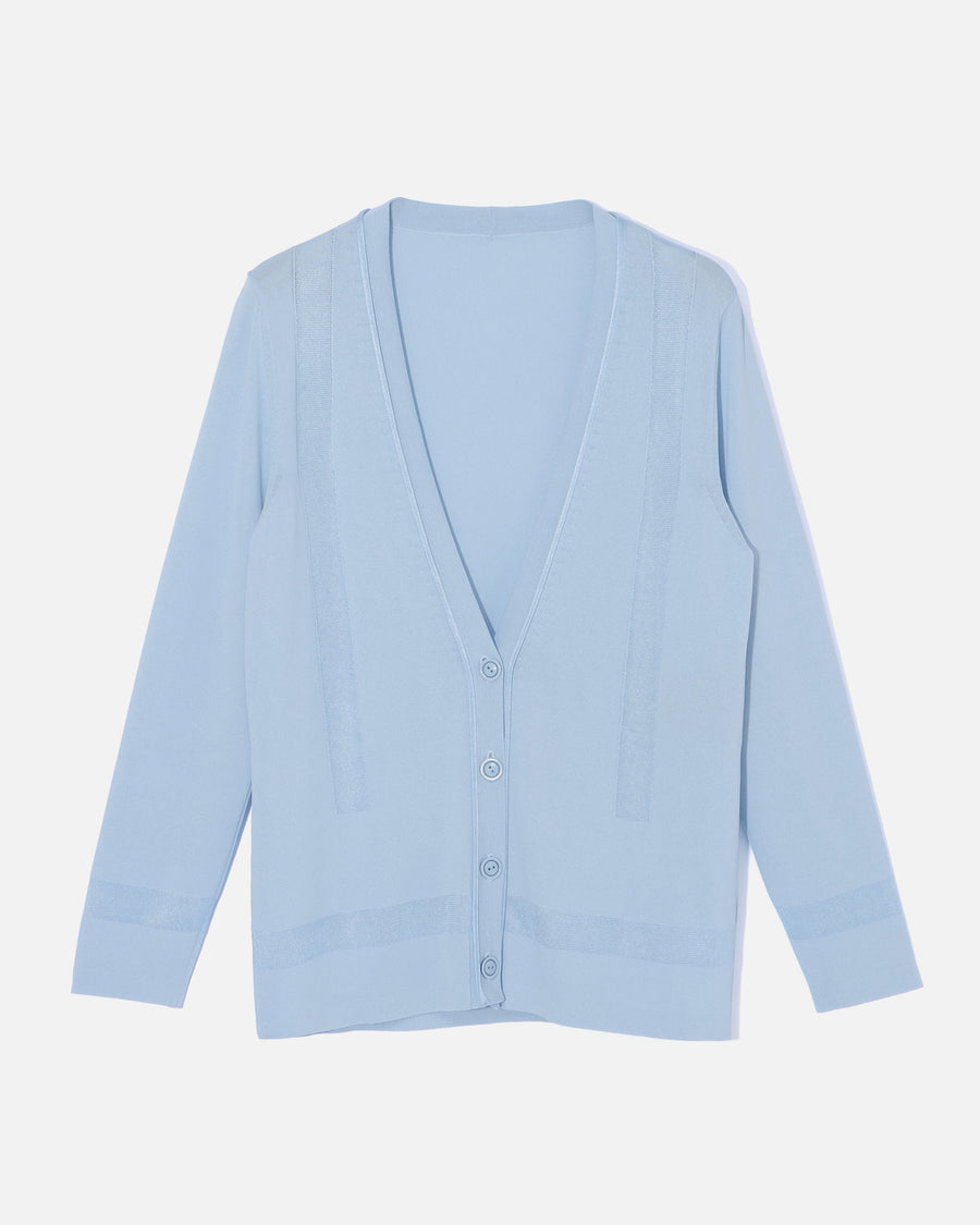 レーヨンストレッチ　ニットカーディガン / Rayon Stretch Knit Cardigan