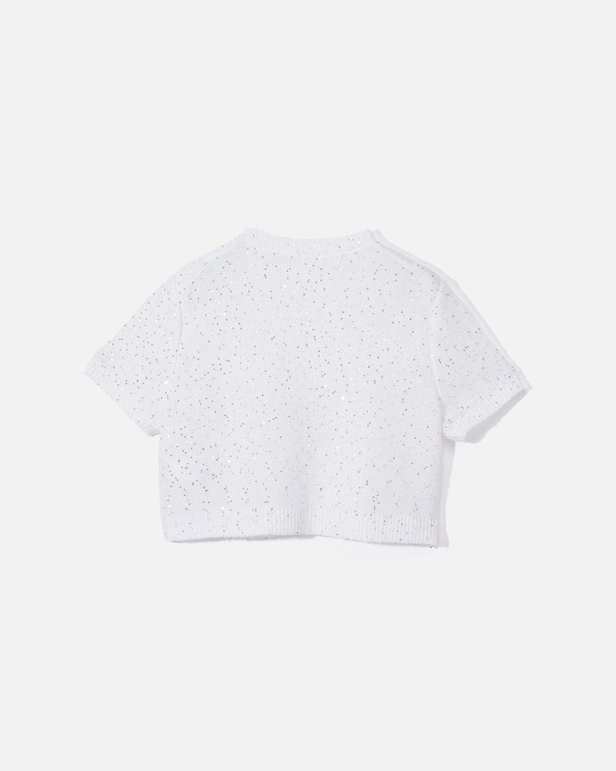 スパンコール ニットカーディガン / Sequin Knit Cardigan