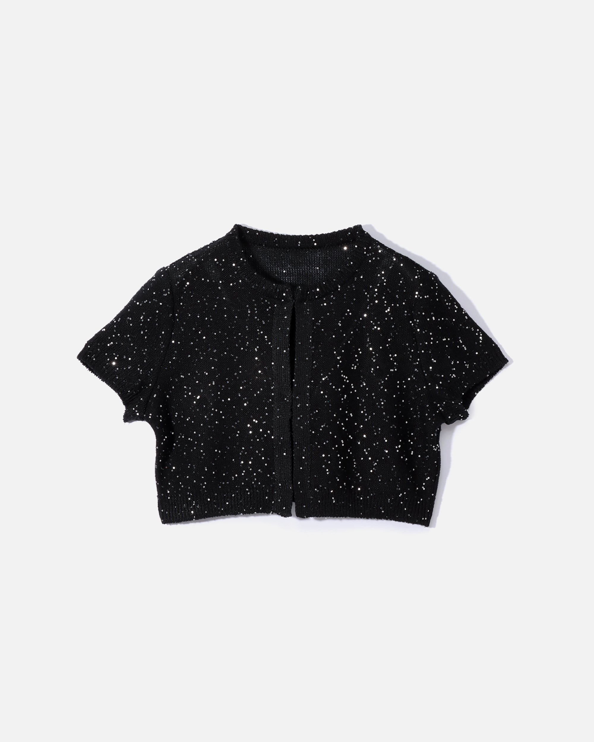 スパンコール ニットカーディガン / Sequin Knit Cardigan
