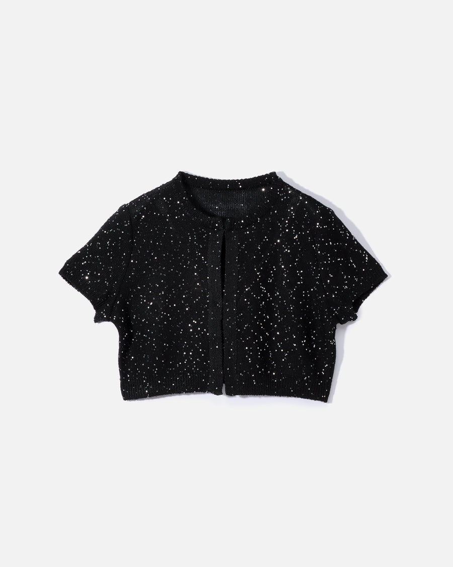 スパンコール ニットカーディガン / Sequin Knit Cardigan