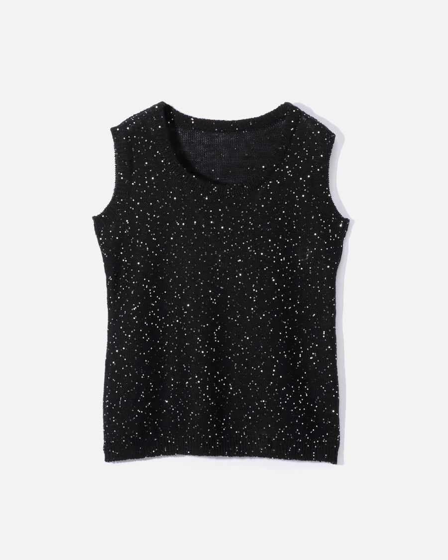 スパンコール ニットプルオーバー / Sequin Knit Pullover