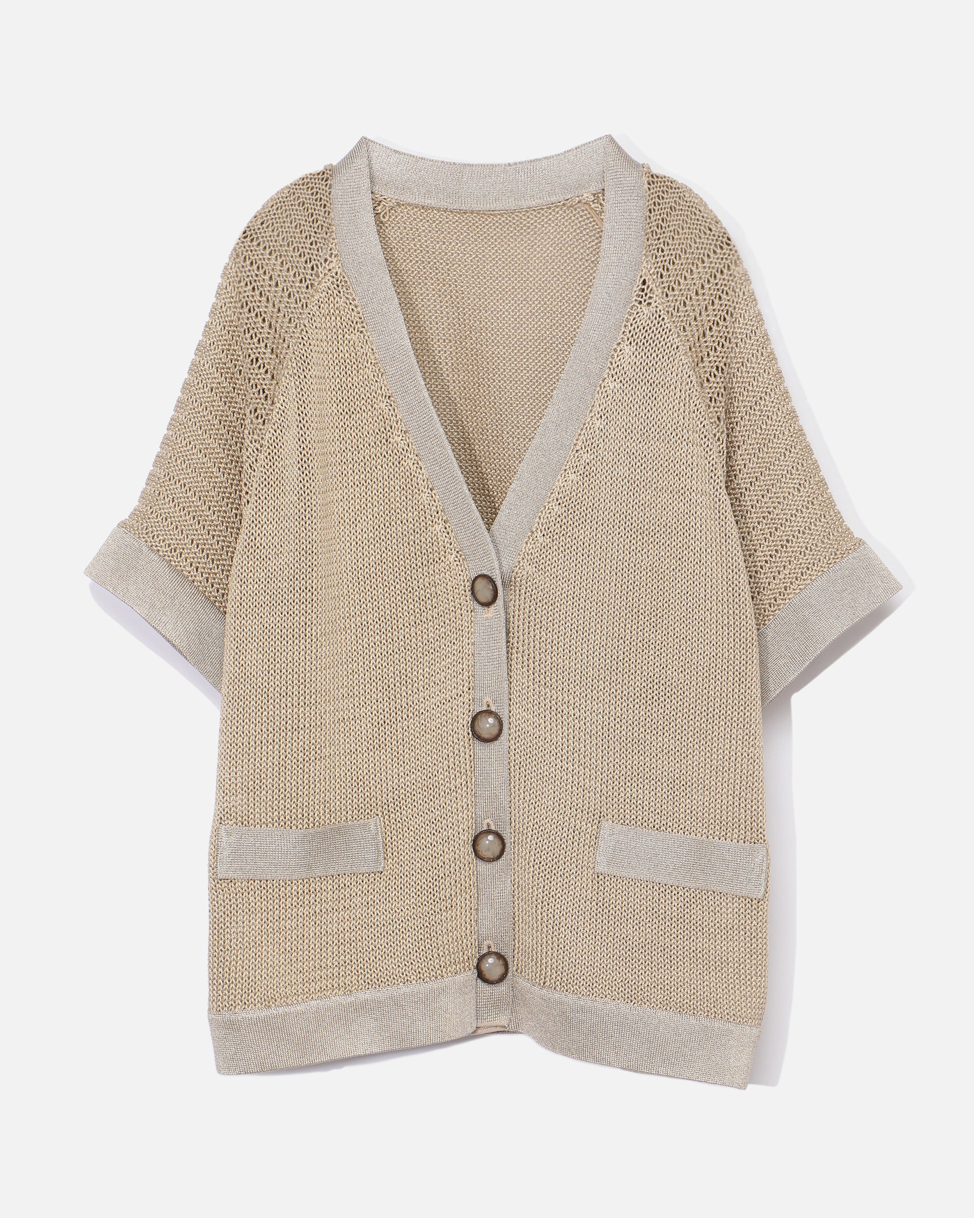 シルク　ニットカーディガン / Silk Knit Cardigan