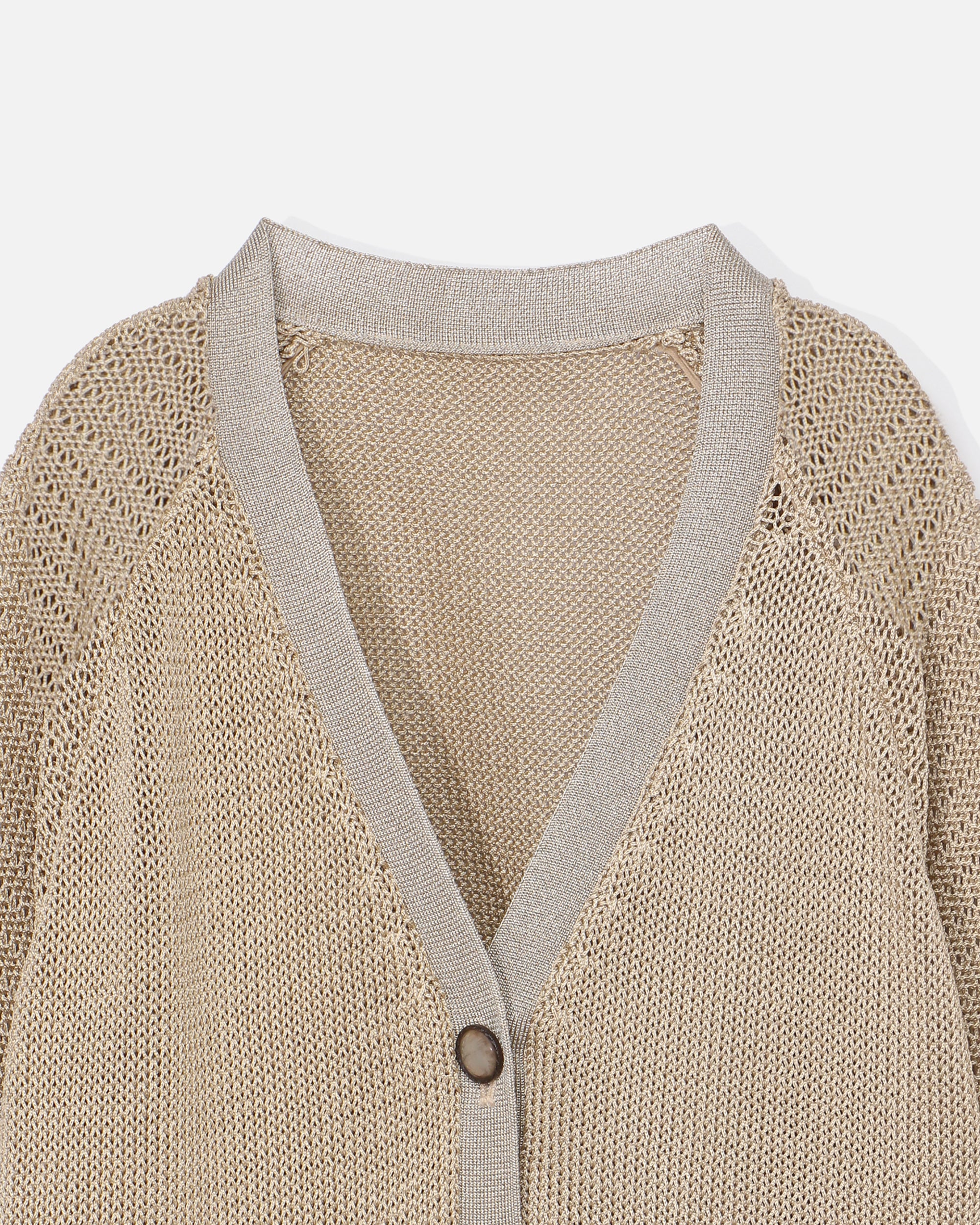 シルク　ニットカーディガン / Silk Knit Cardigan