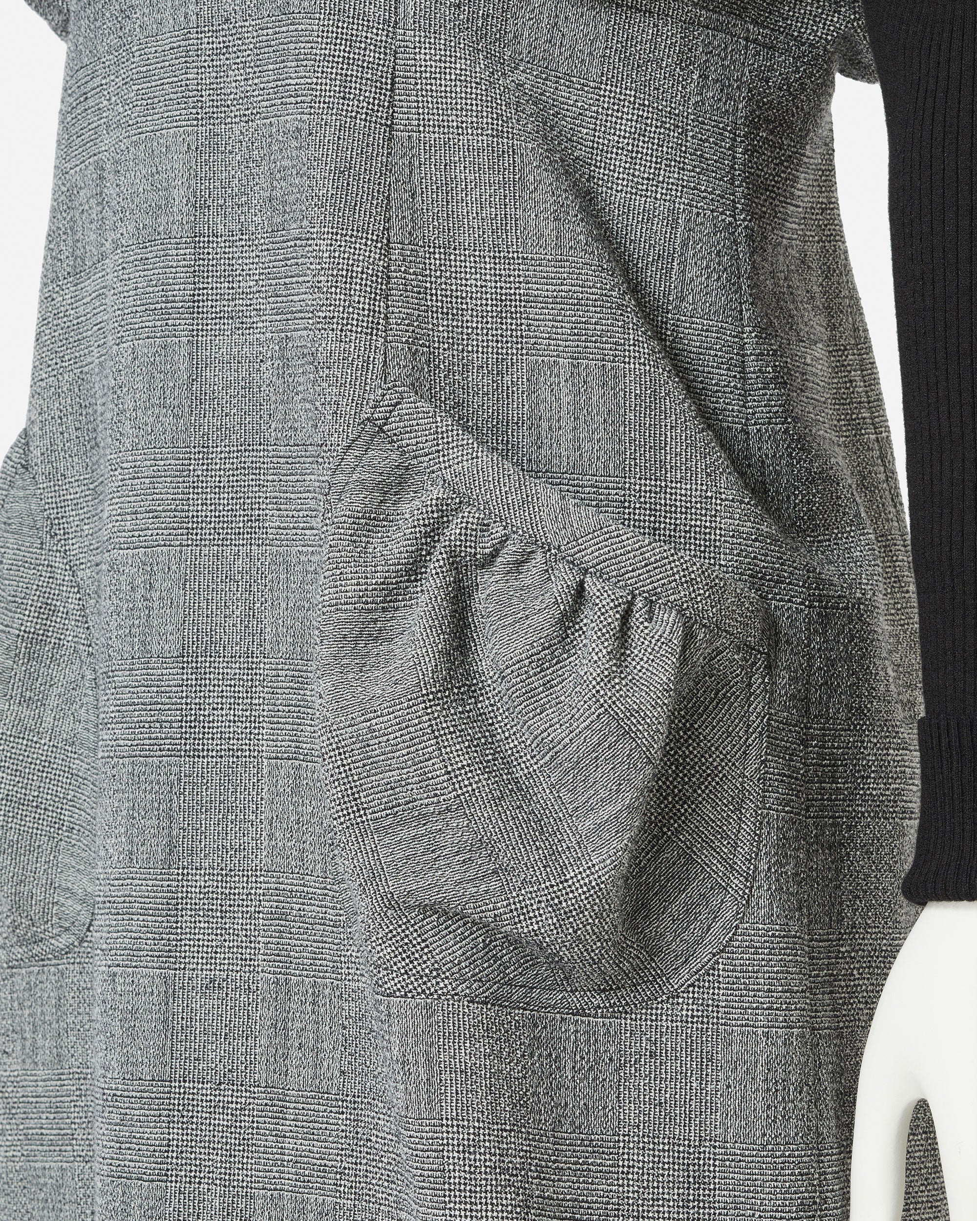 パフ×ニットスリーブワンピース / Puff × Knitted Sleeve Dress