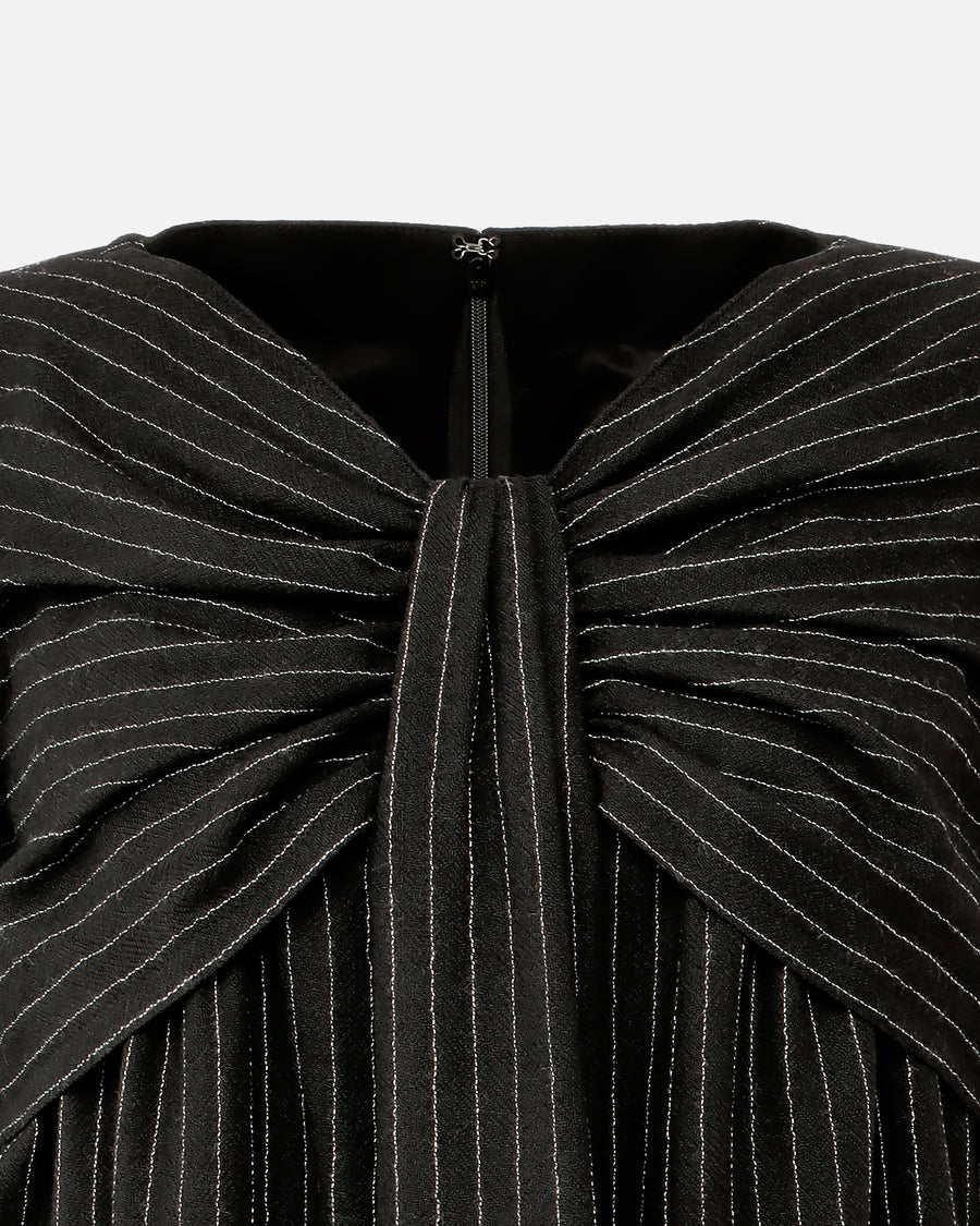 【美品】TAE ASHIDA タエアシダ 白黒　フリンジデザイン　ワンピース TAE ASHIDA - ワンピース | ONLINE STORE