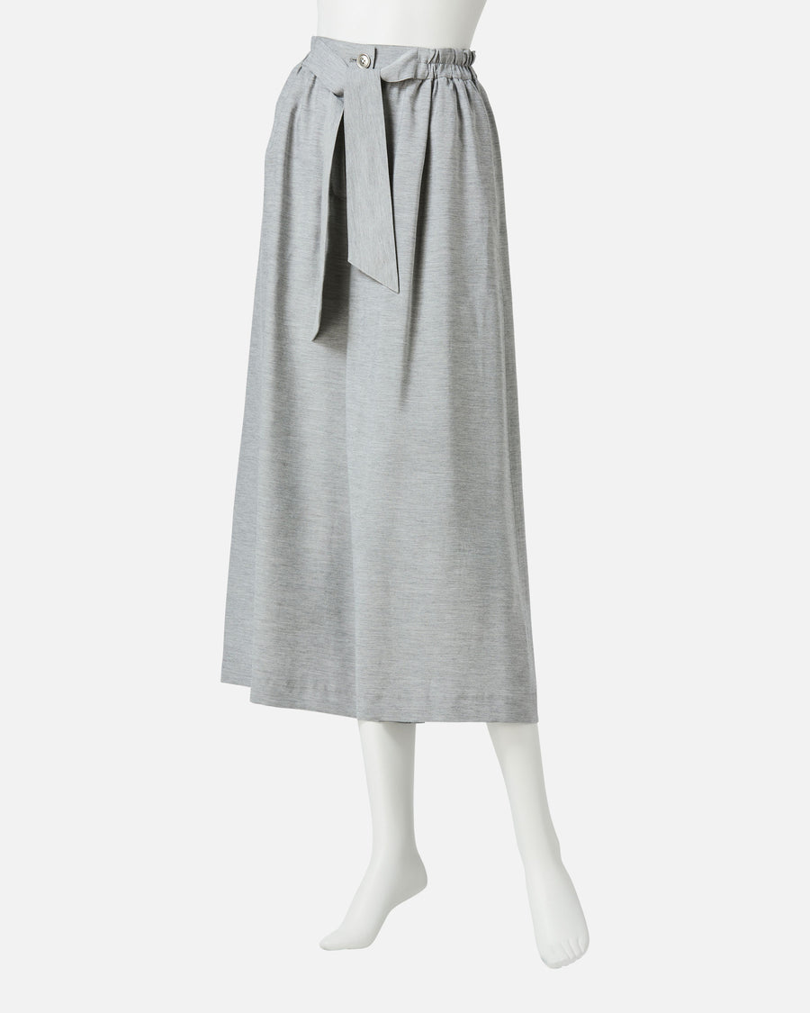 リボンギャザーパンツ / Gathered Waist Pants with Ribbon