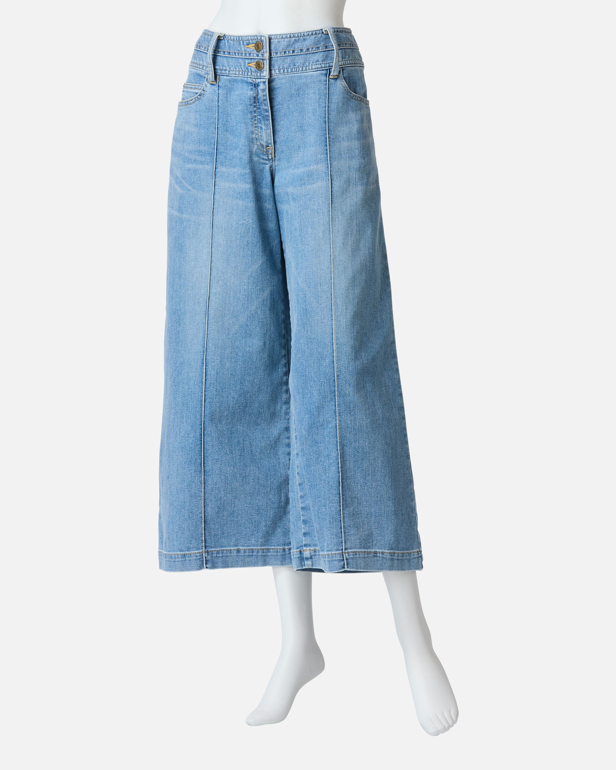 サマーデニムワイドパンツ / Summer Denim Wide Pants