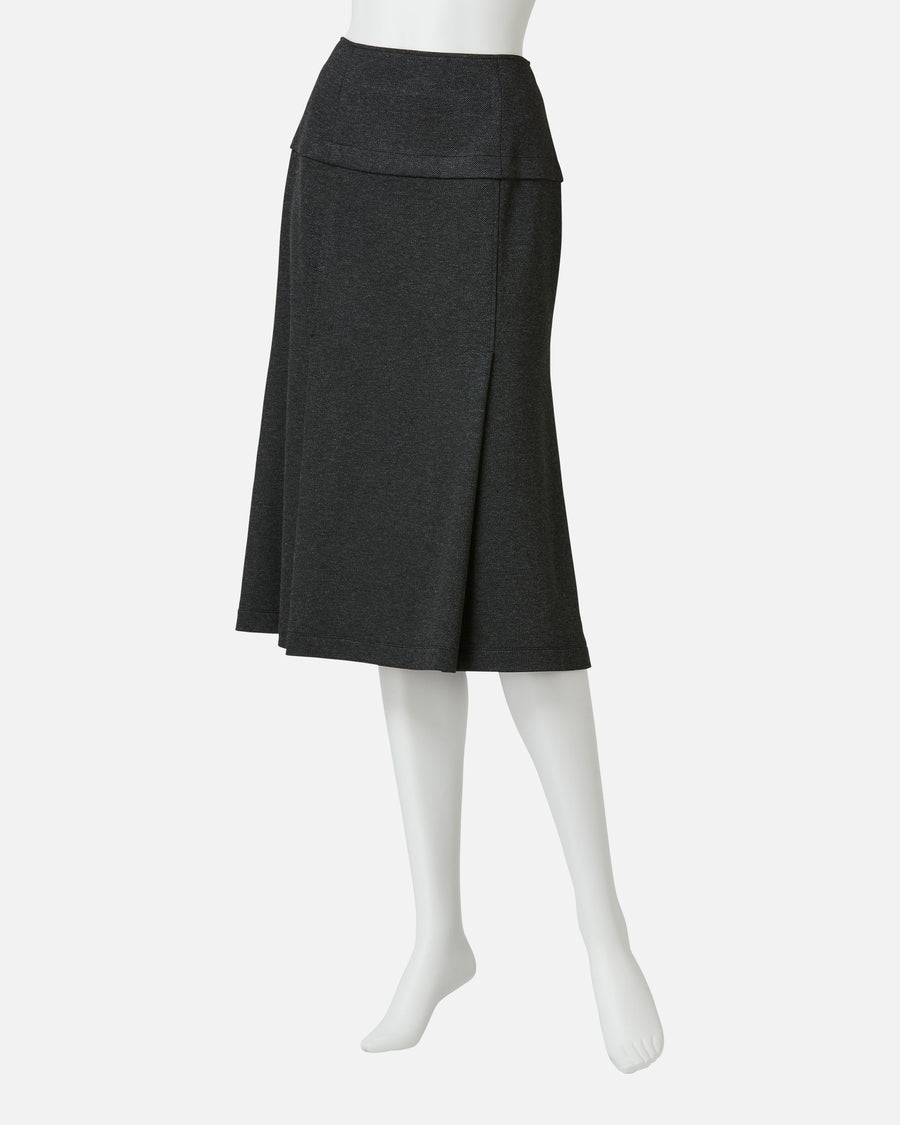 ダブルジャージ―セミフレアスカート / Double Jersey Semi Flared Skirt