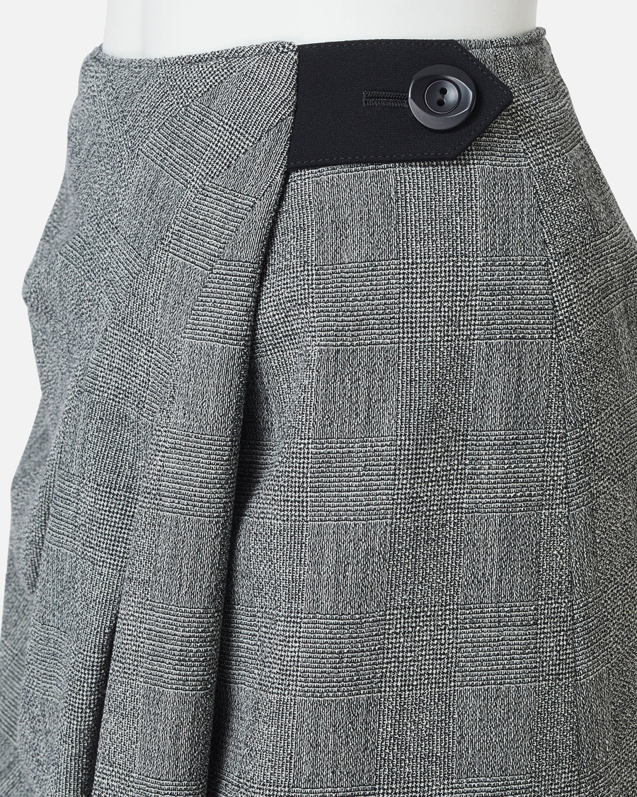 ストレッチクレープラップ風スカート / Stretch Crape Wrap Style Skirt
