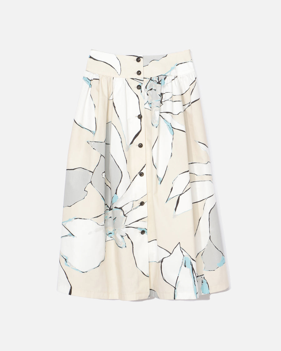 ボタニカル柄スカート / Botanical Print Skirt