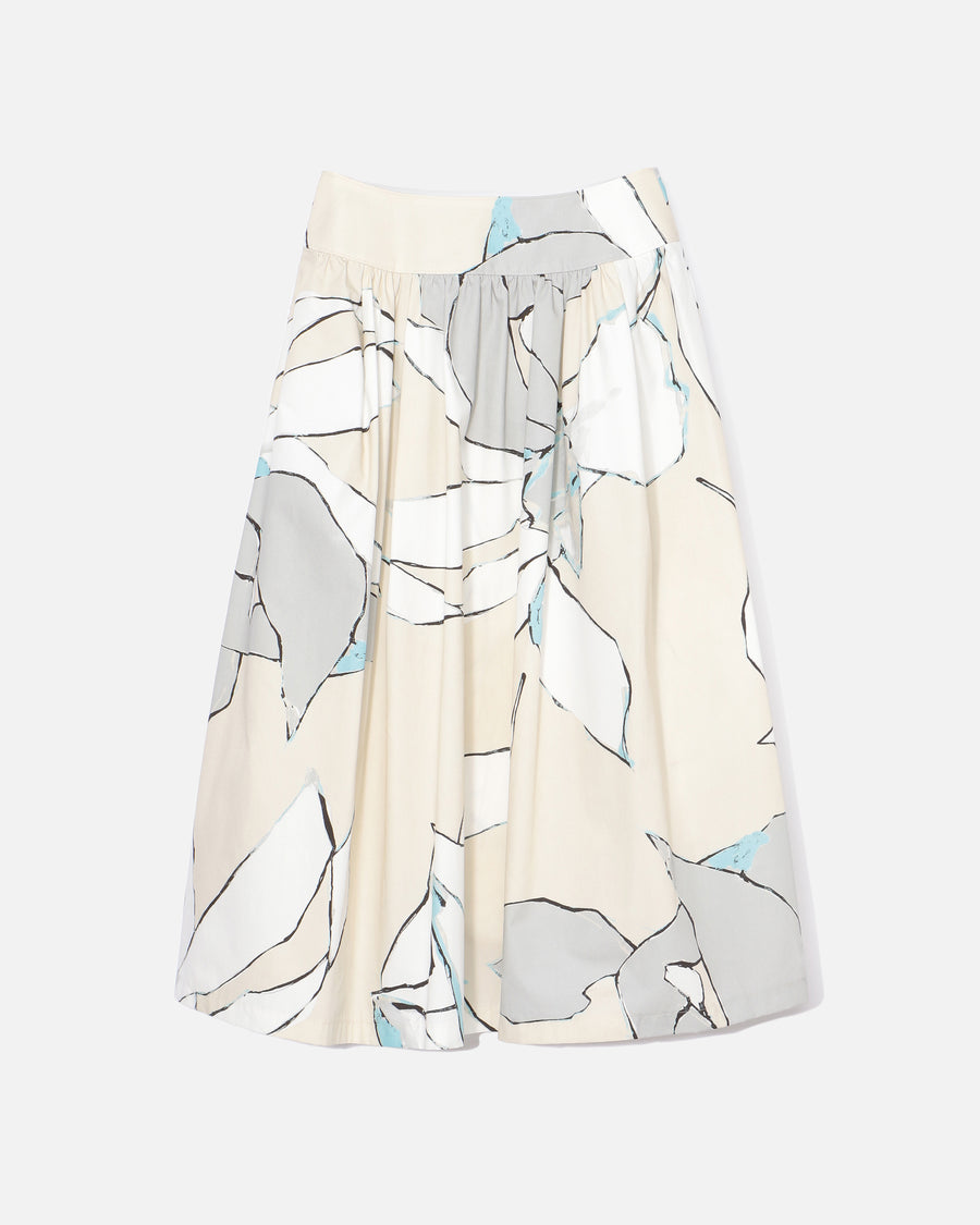 ボタニカル柄スカート / Botanical Print Skirt