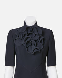 シルクシフォンフリルスカーフ / Silk Chiffon Frill Scarf